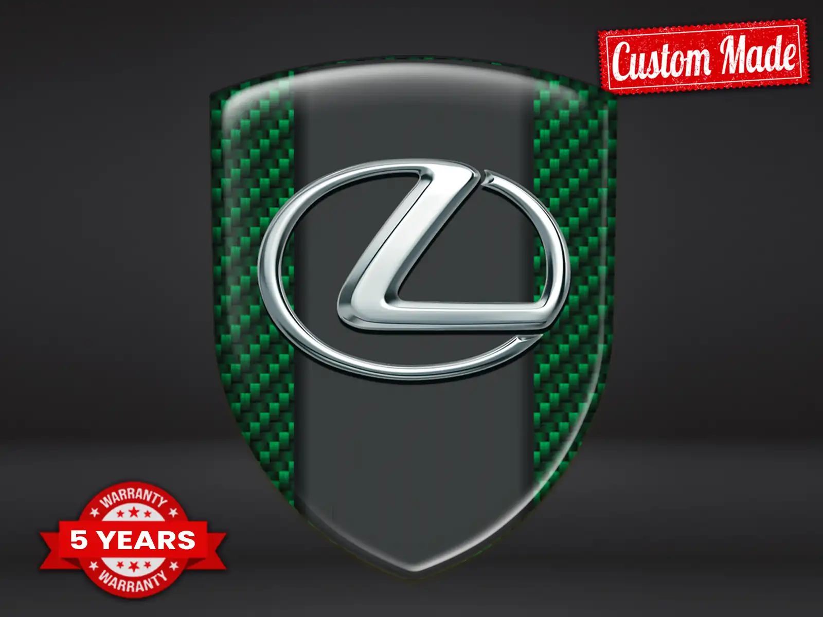 Lexus Decalcomanie Parabrezza Auto Premium Eleganti Pregiati